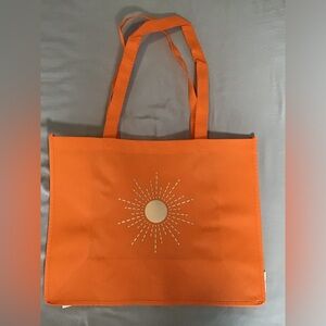 Orange and Gold Tote Bag